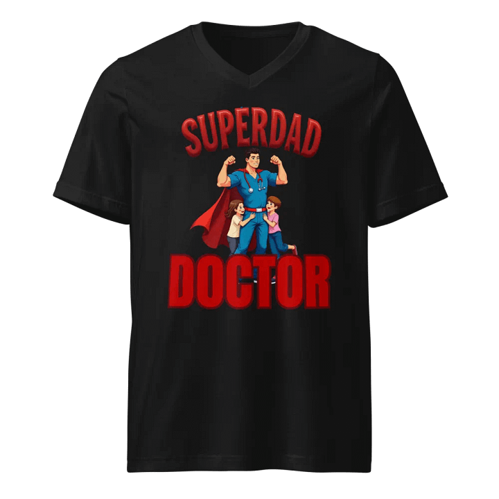 Superdad Doctor v-neck tee product image (1)