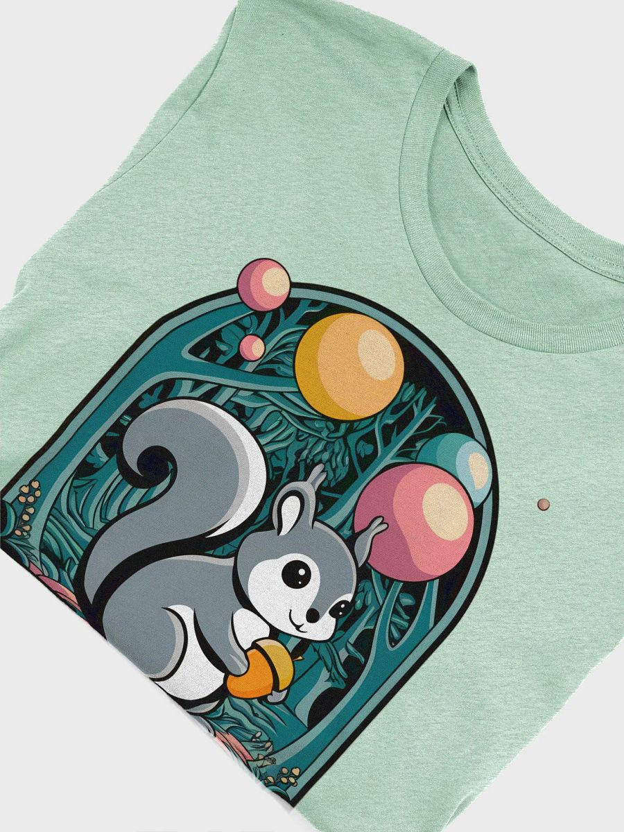 Supersoft and Flattering Lightweight Tee: Ethereal Pookster in the woods product image (5)