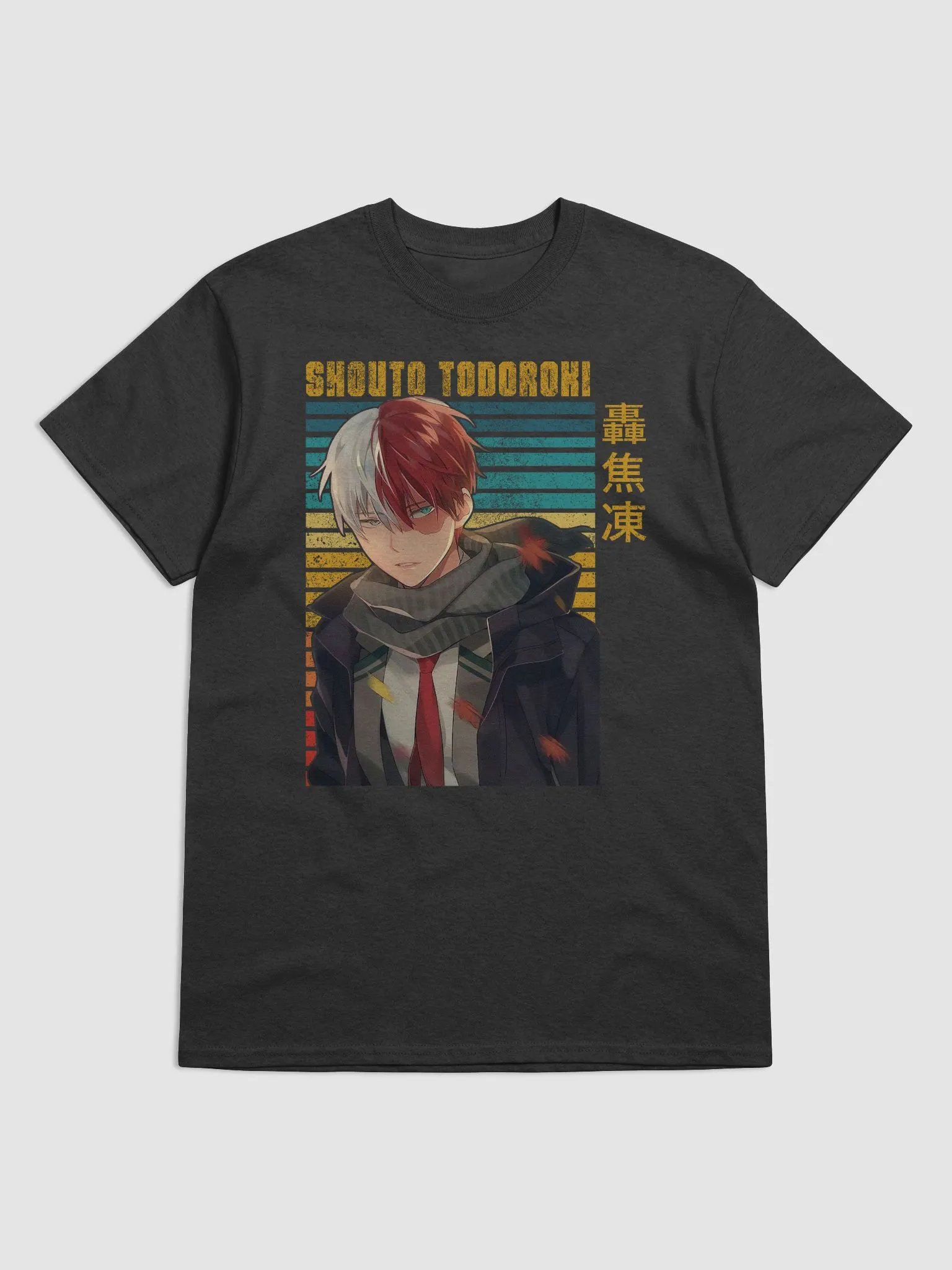 My Hero Academia Shoto Todoroki Cool Resolve T-Shirt – Gildan Heavyweight product image (1)