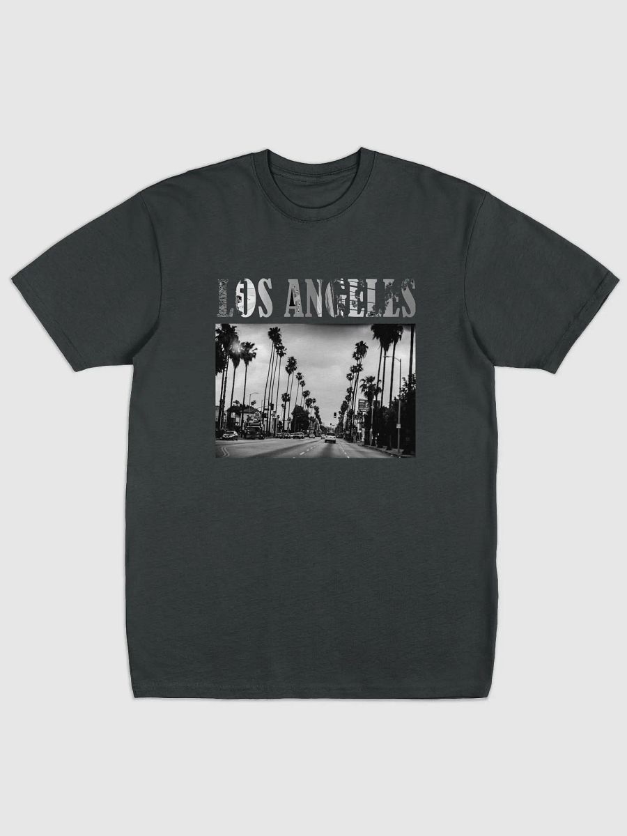 Los Angeles Black and White Photo T-Shirt product image (3)
