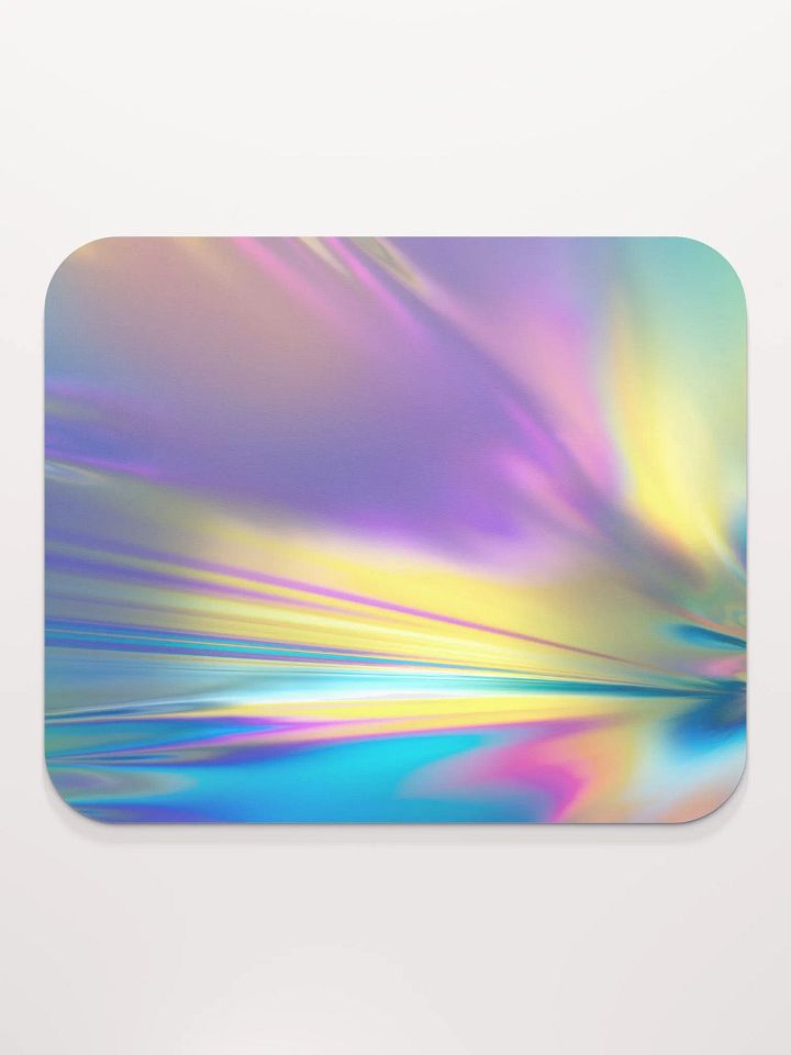 Iridescent Swirl Mouse Pad product image (2)