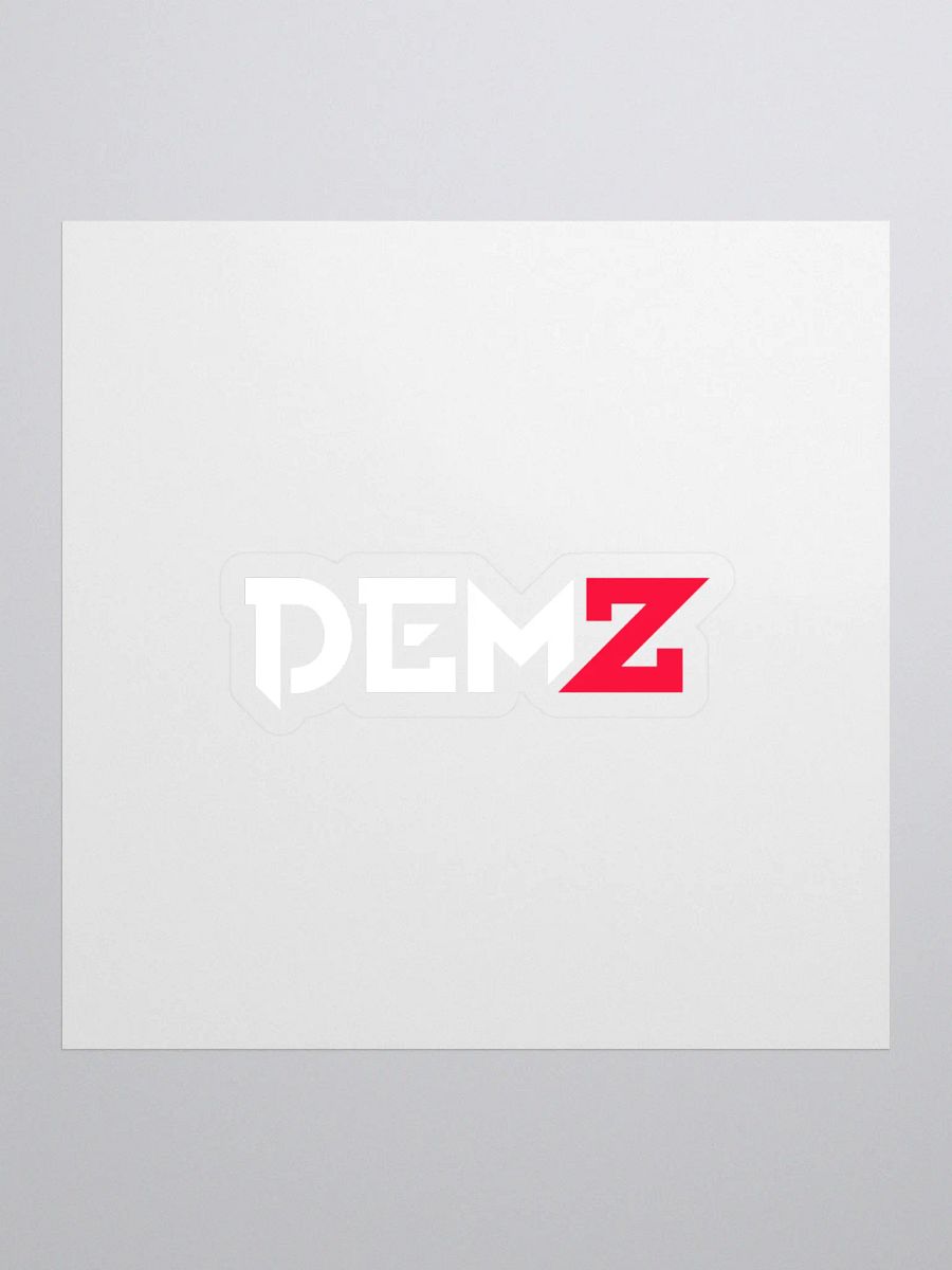 DemZ Logo Sticker product image (1)