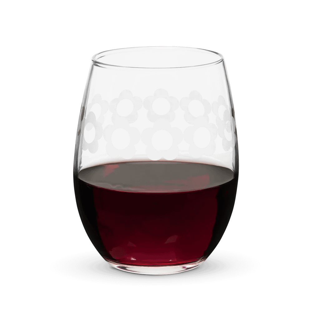 cosmos stemless wine glass product image (8)
