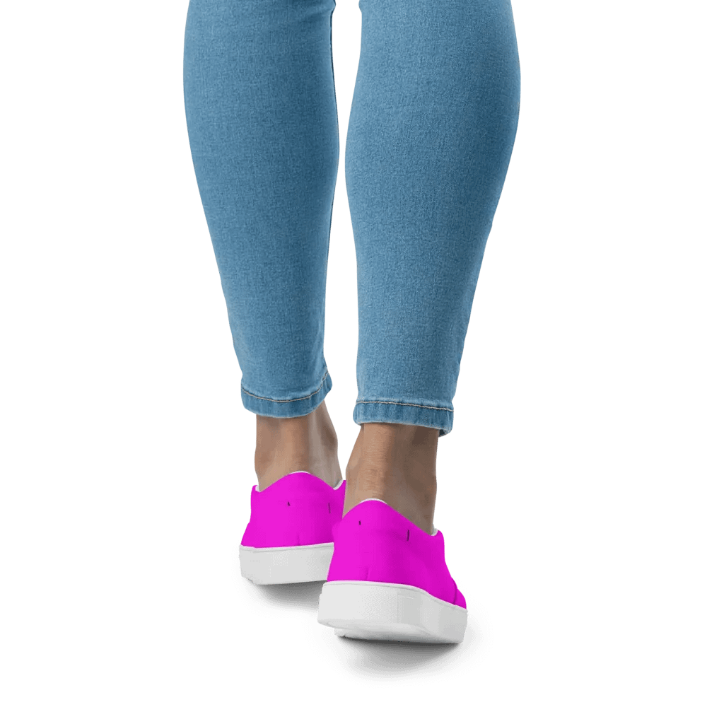 Splat rat PINK slip on canvas shoes (womens) product image (4)