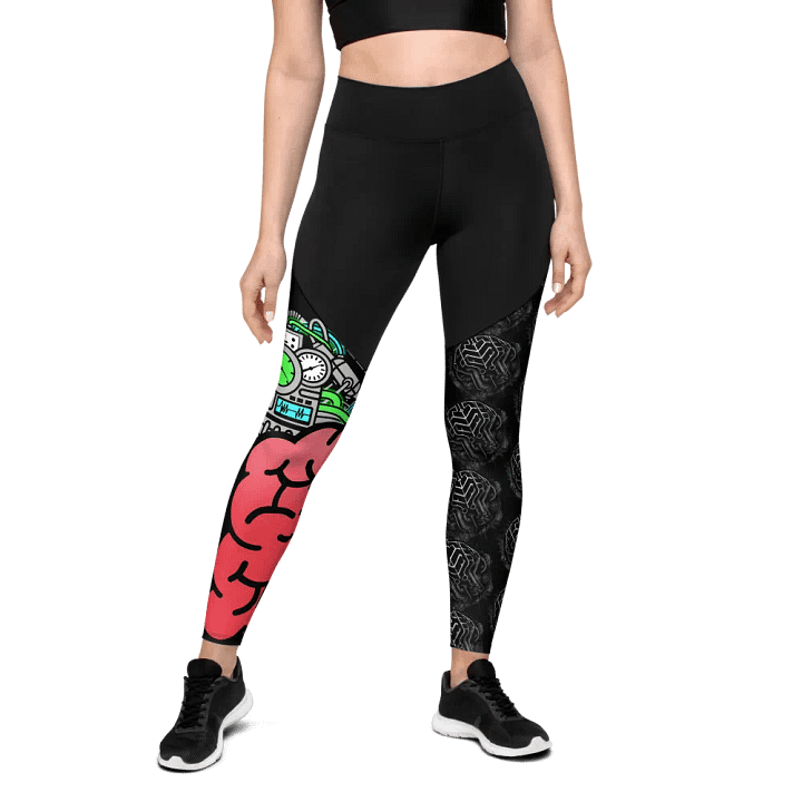 Brain Gang Multi Logo Leggings product image (1)