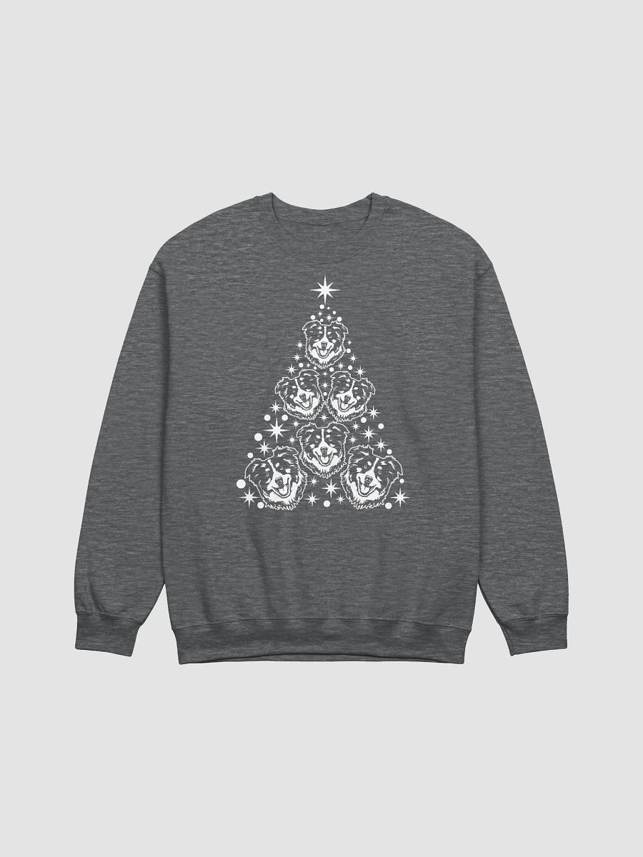 Australian Shepherd Christmas Tree Sweatshirt Design for Aussie Paw-rents product image (8)