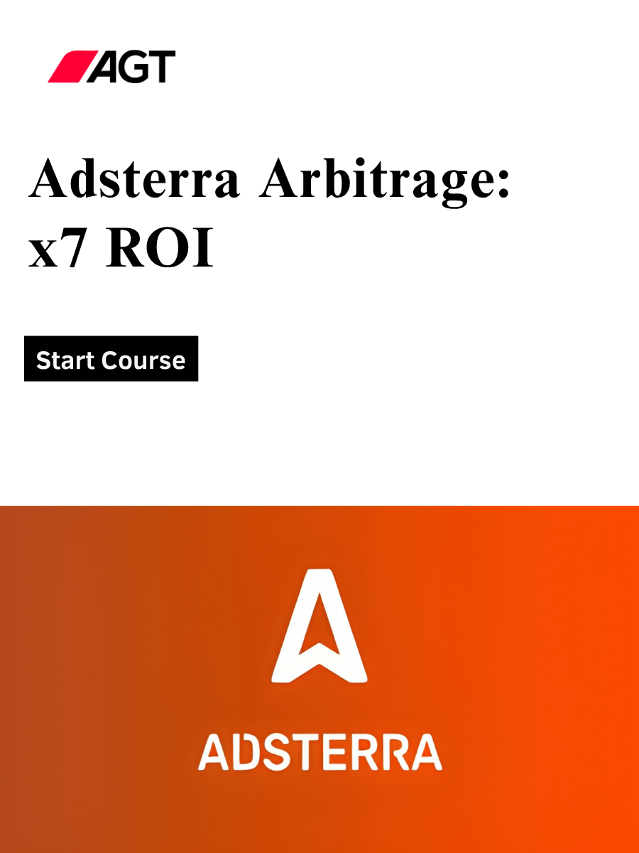 Adsterra Arbitrage: x7 ROI Working Method Masterclass product image (1)