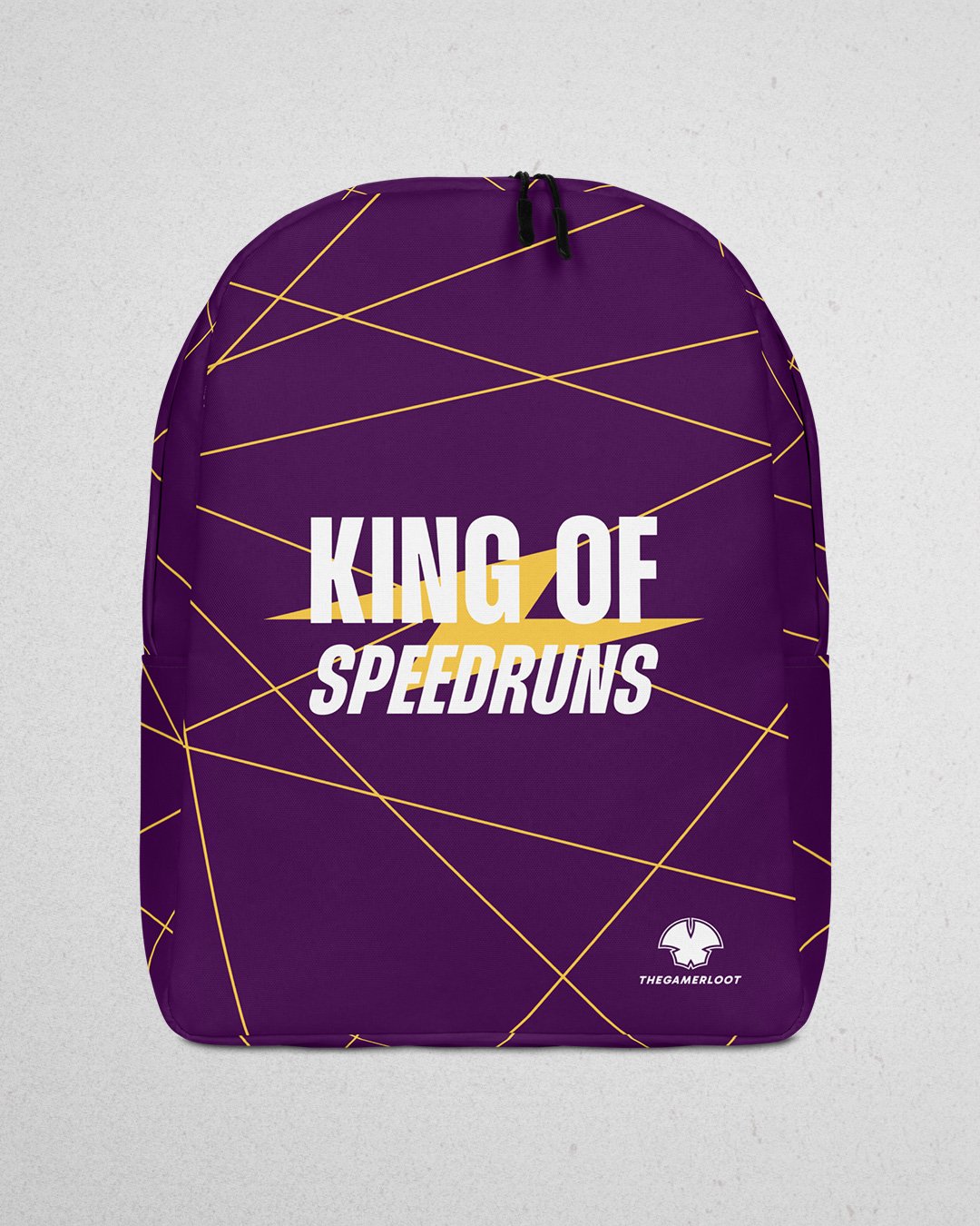 King of Speedruns - Minimalist Backpack product image (4)