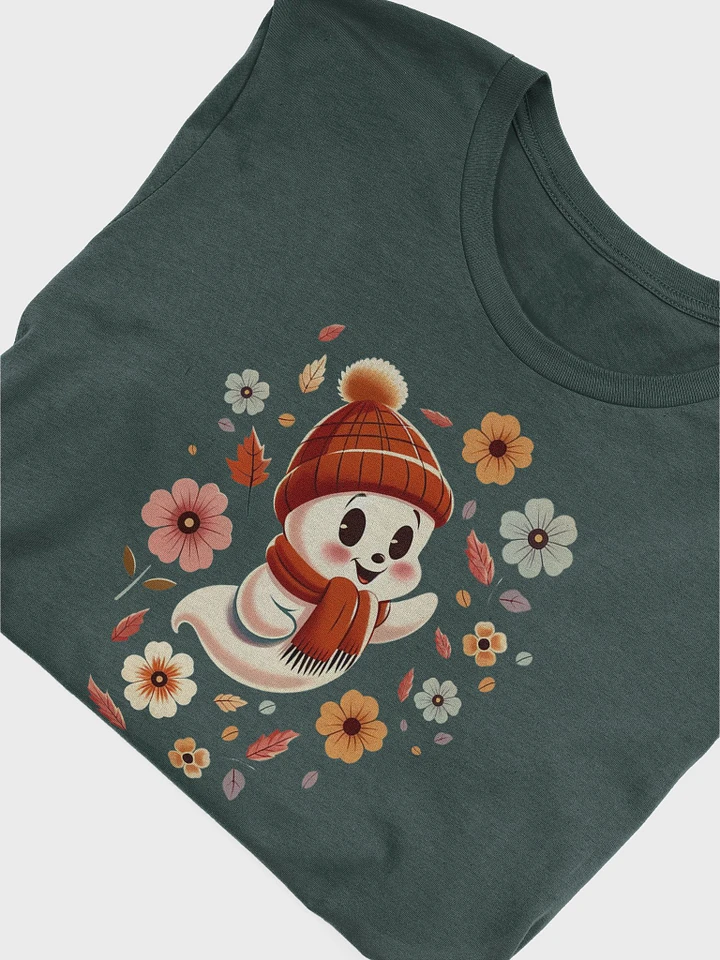 Ghost in a Hat Floral Supersoft T-Shirt product image (31)