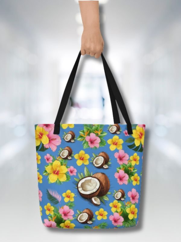 Tropical Blue Tote Bag product image (1)