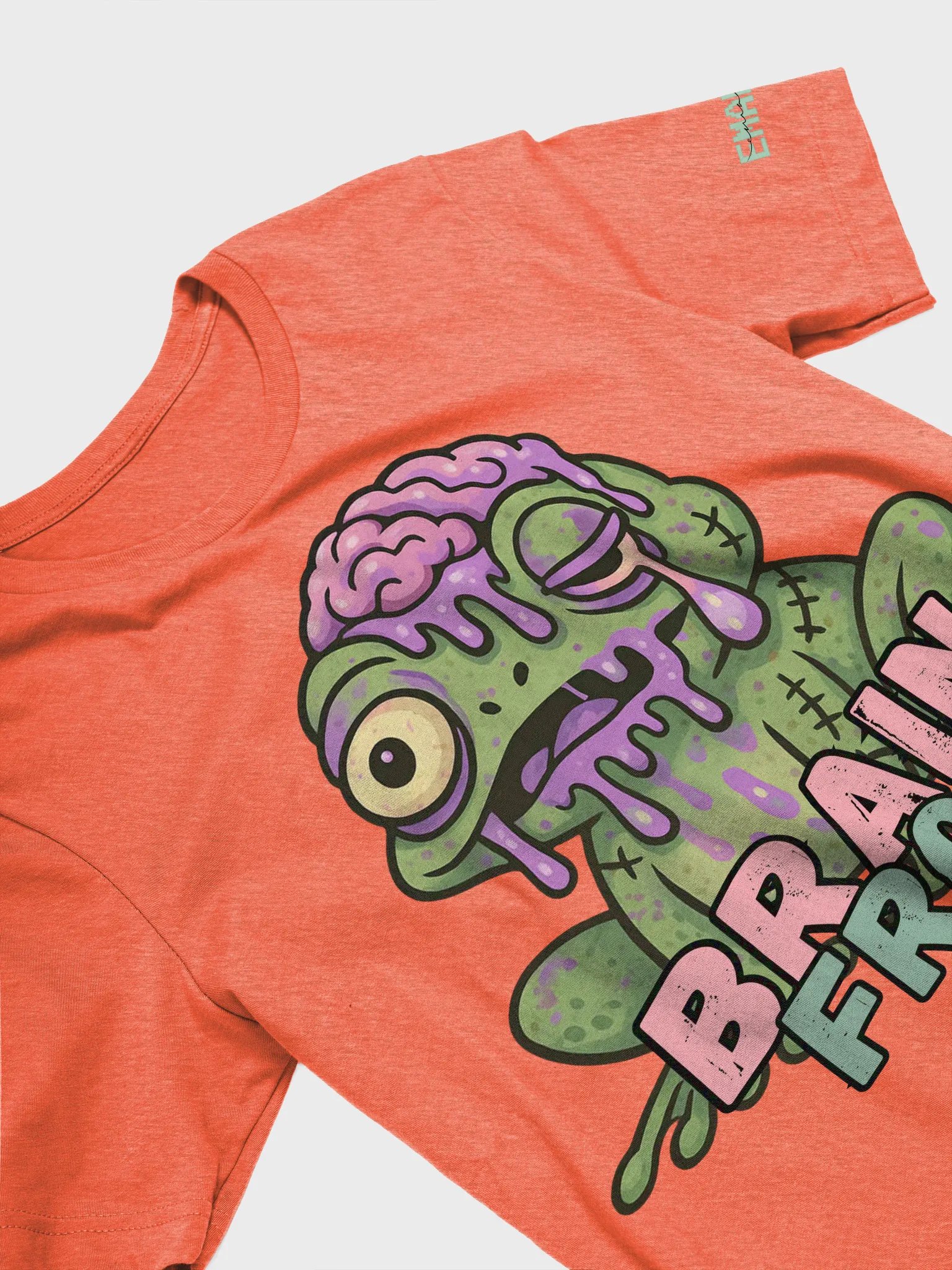 Zombie Brain Frog Tee product image (3)