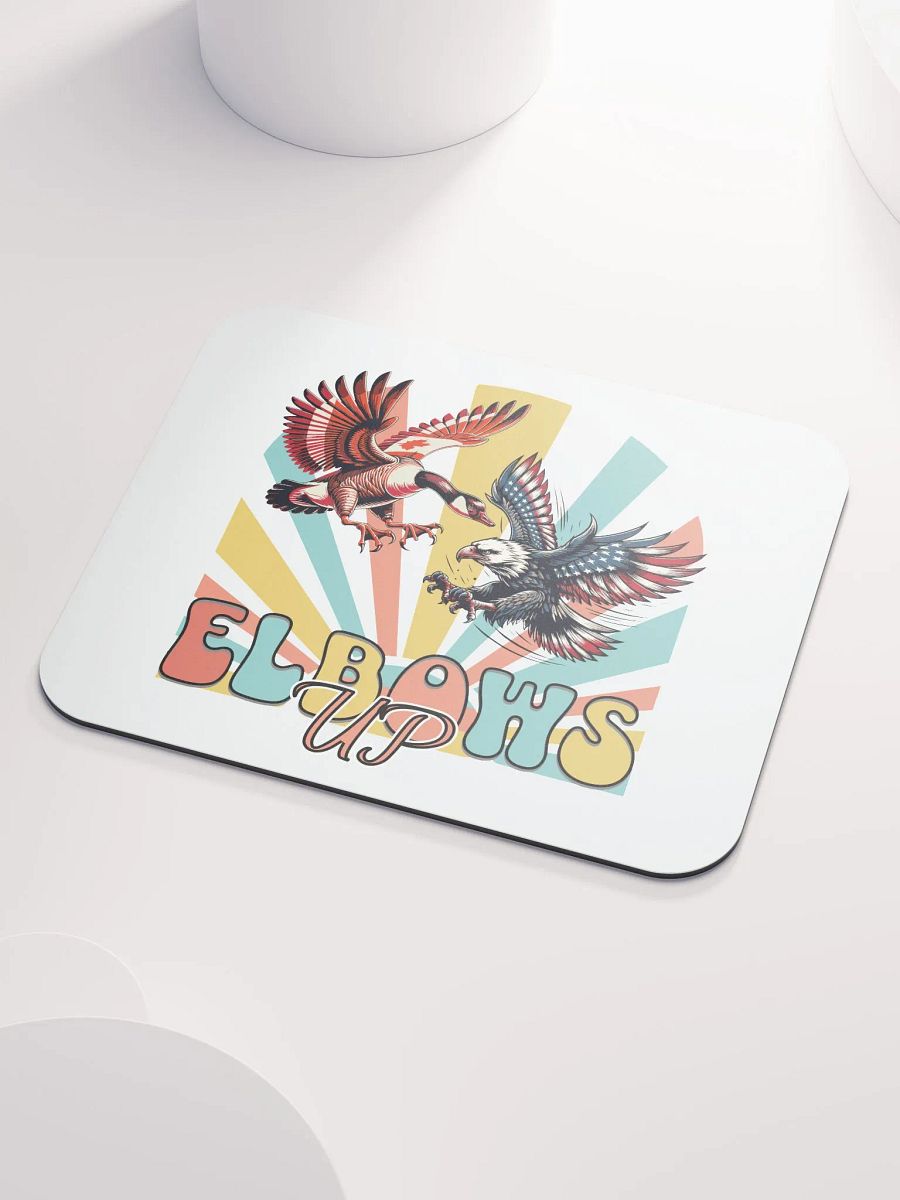 Elbows Up Canadian Goose Vs American Eagle Dynamic Mouse Pad product image (3)