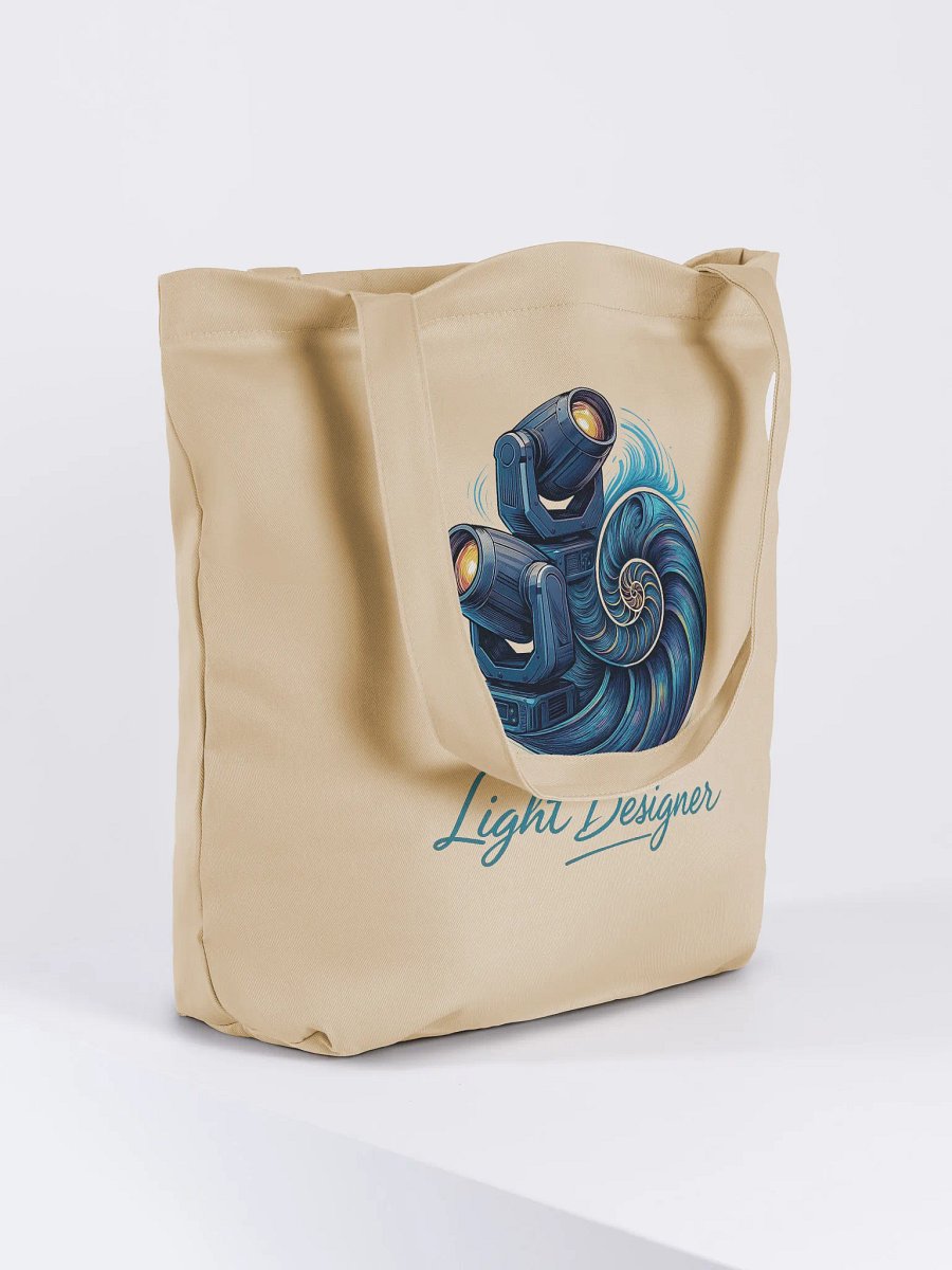 Theatrically Jerry: "LD Nautilus" Light Designer Tote Bag product image (4)