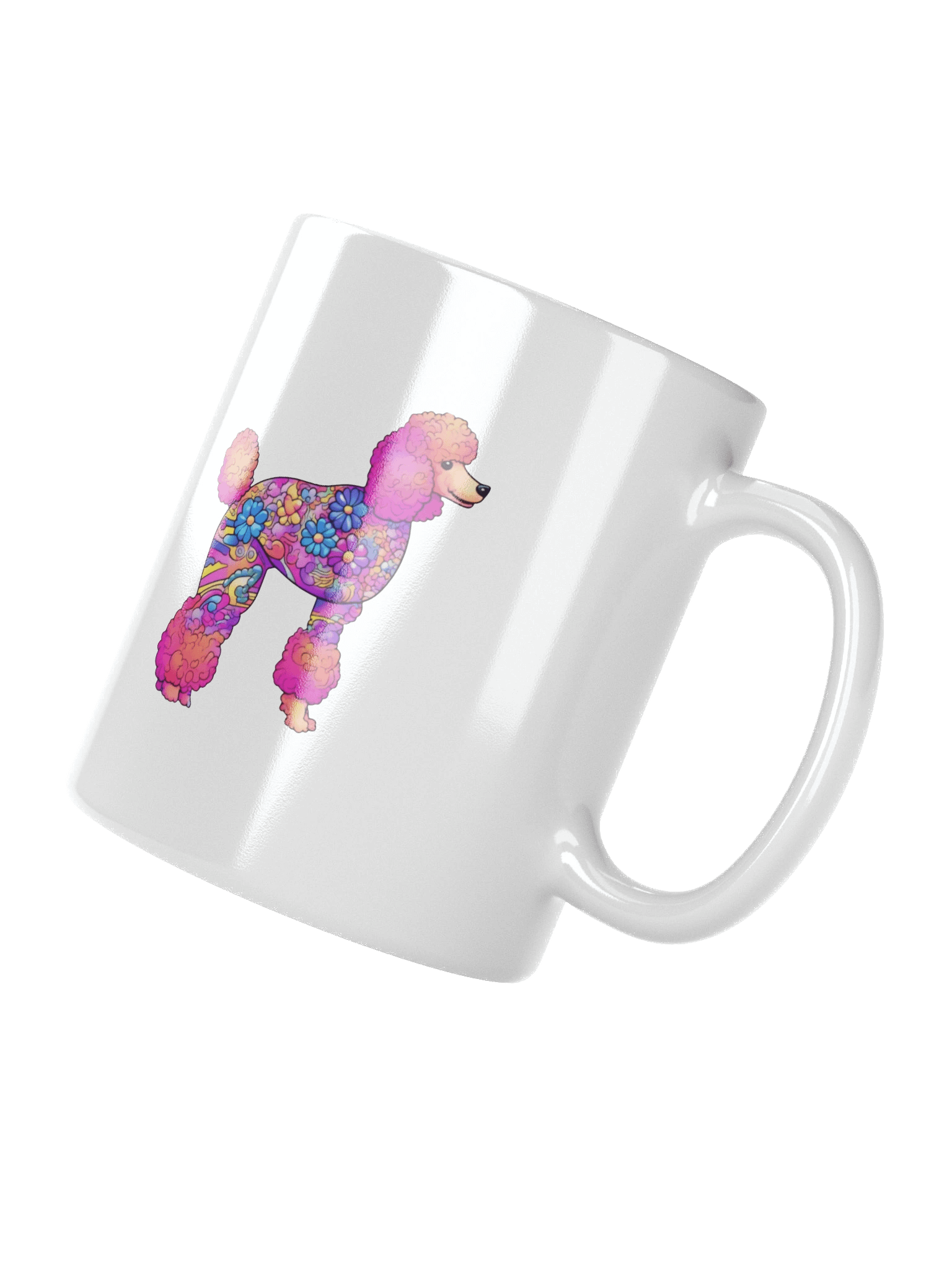 Flower Power Poodle #1 - Mug product image (4)