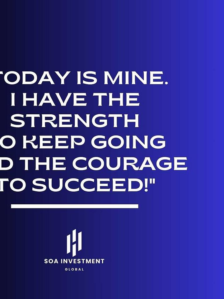 Start every workday with inspiration! 🌟 Get this exclusive 1080x1080 affirmation wallpaper to fuel your strength, courage, and success! product image (1)