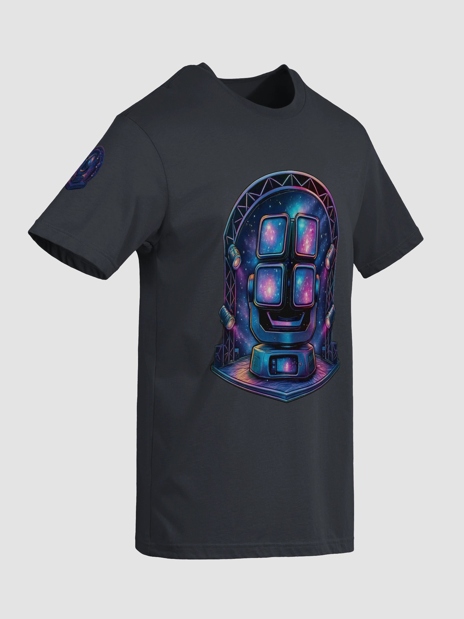 Theatrically Jerry: "Cosmic Quad" Graphic Moving Head Wash Light T-Shirt product image (5)