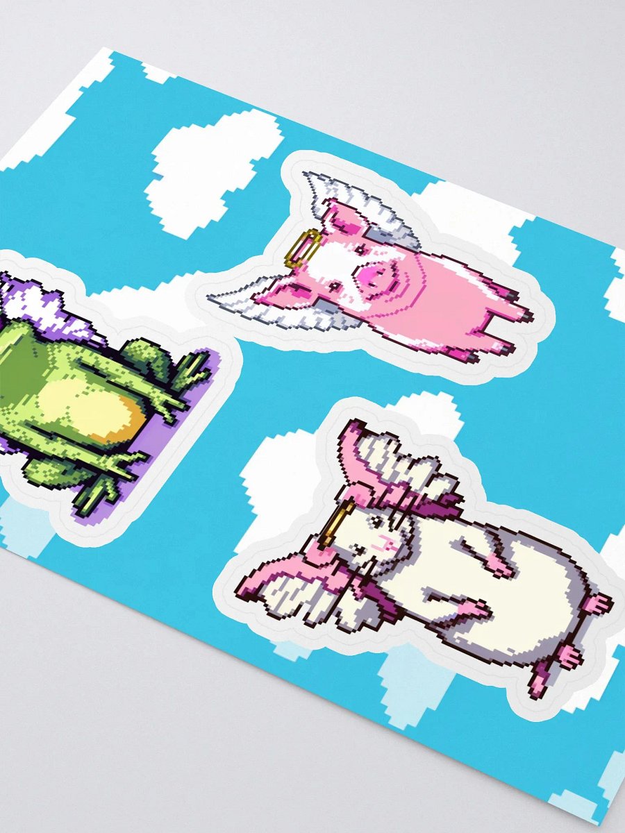 Heavenly Critters! Sticker Sheet product image (2)