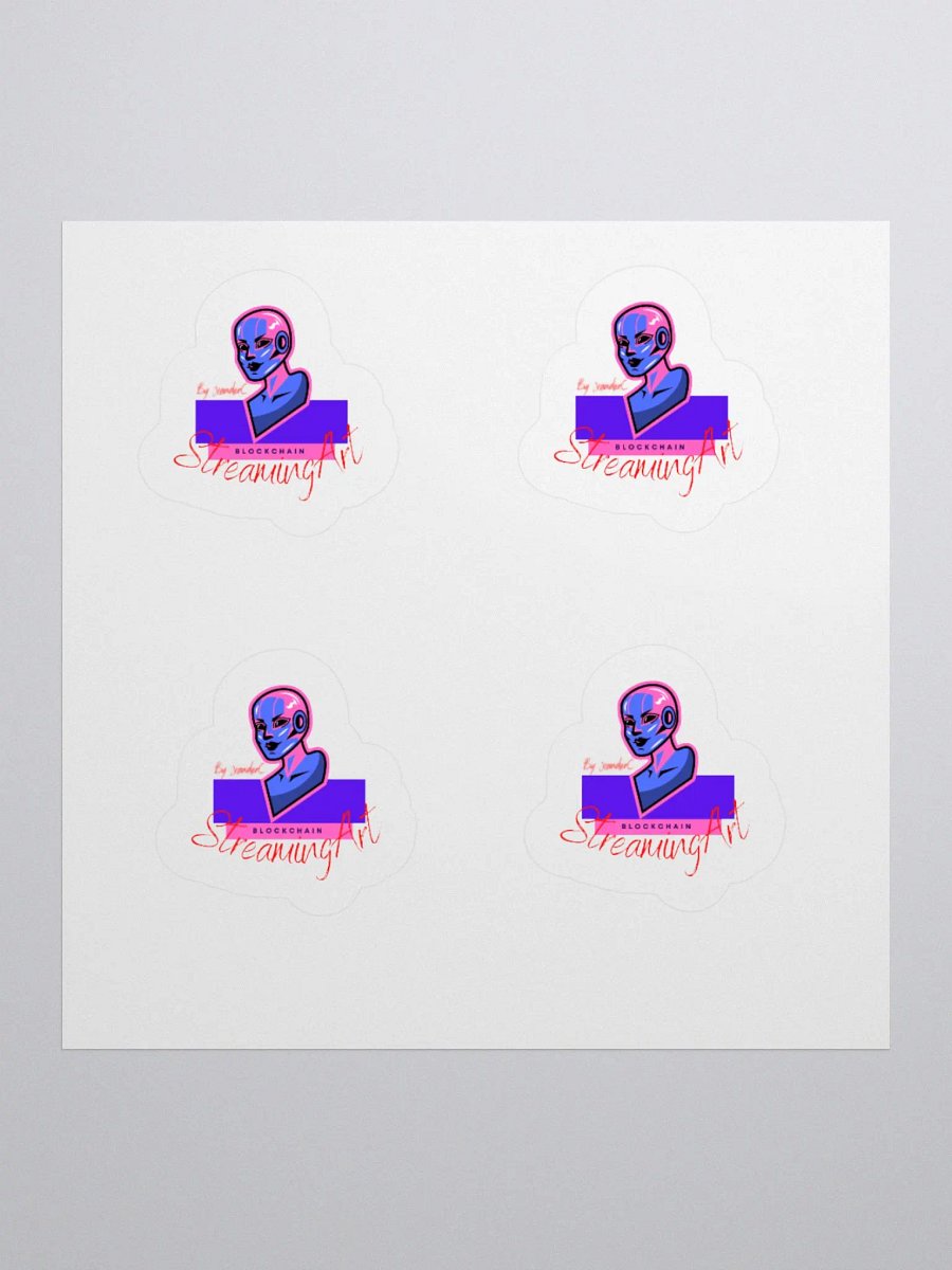 StreamingArt Futuristic Blockchain Sticker Set product image (3)