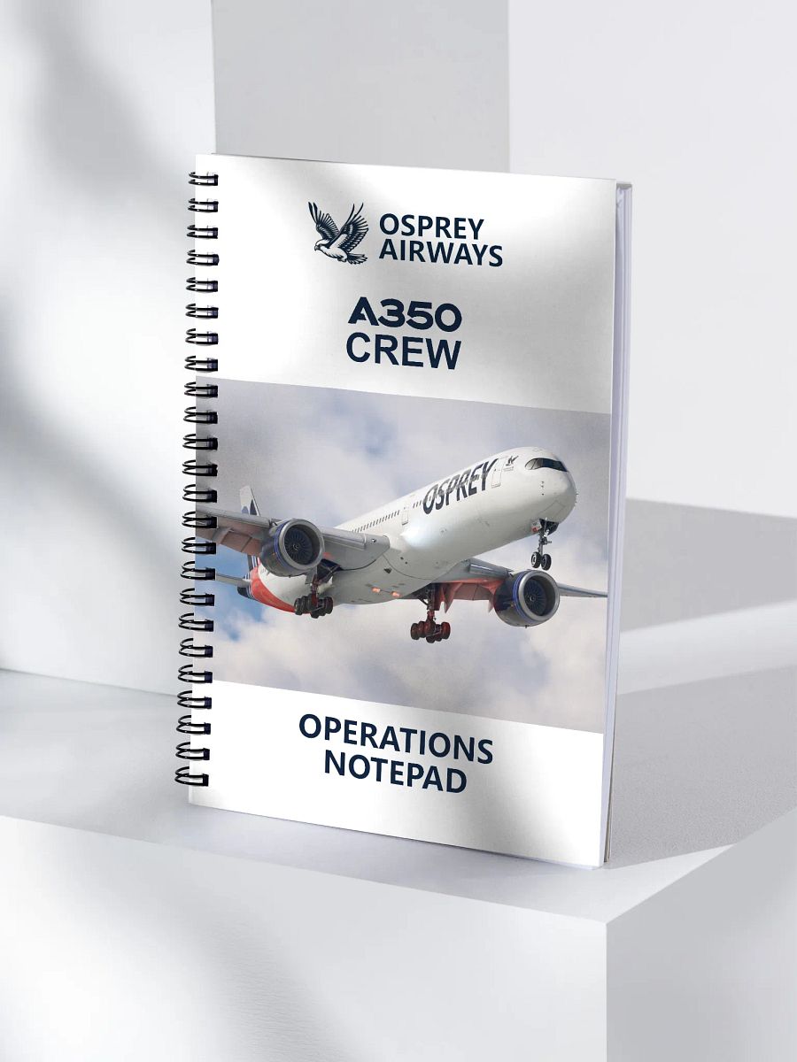A350 Crew Operations Notepad product image (4)