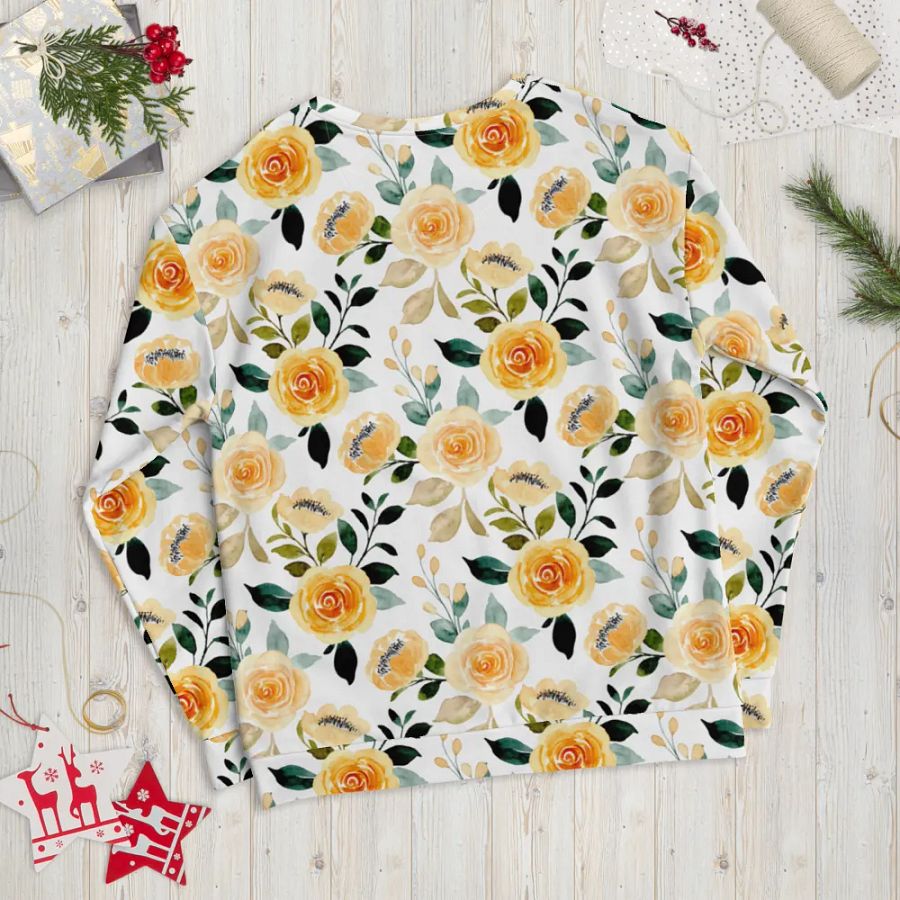 Yellow Rose Delight Sweatshirt product image (12)