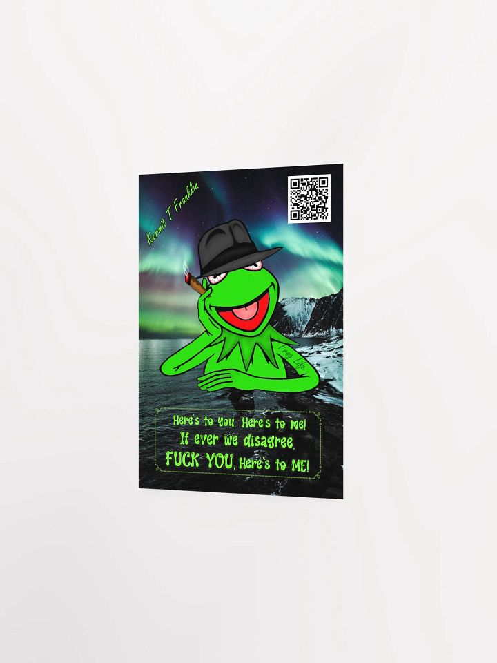 Gangster Kermit's Northern Lights Poster product image (12)