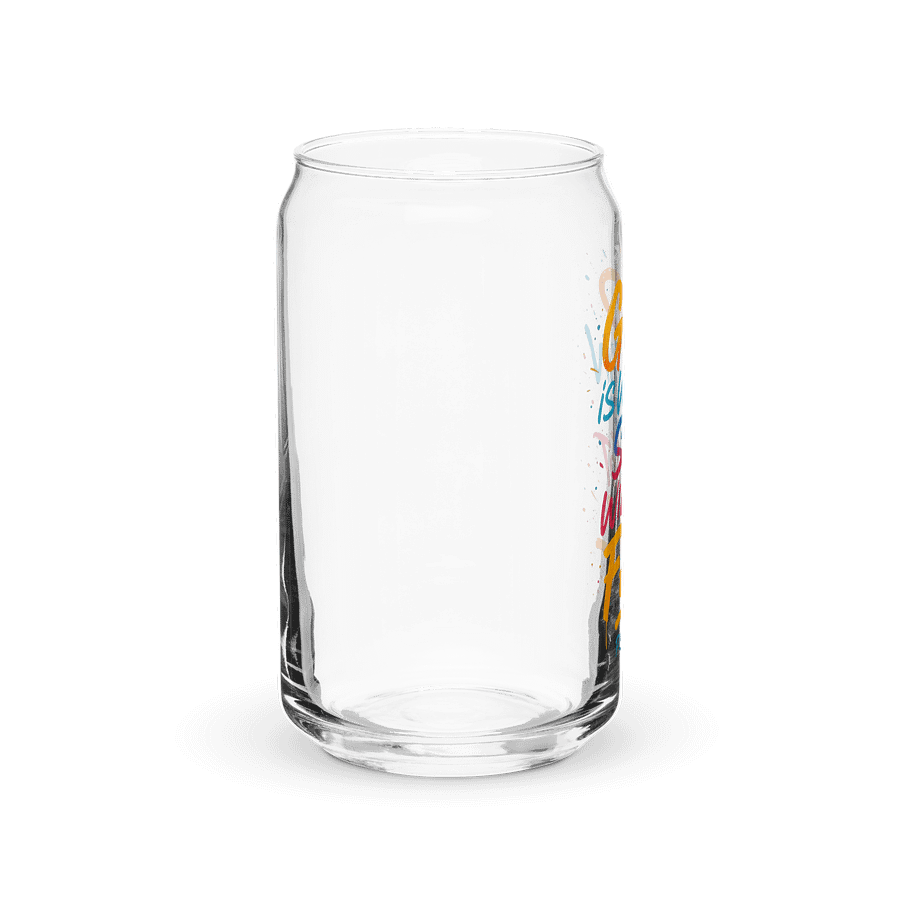 "Rooted & Unshakable" – Psalm 46:5 Graffiti Can Glass product image (8)