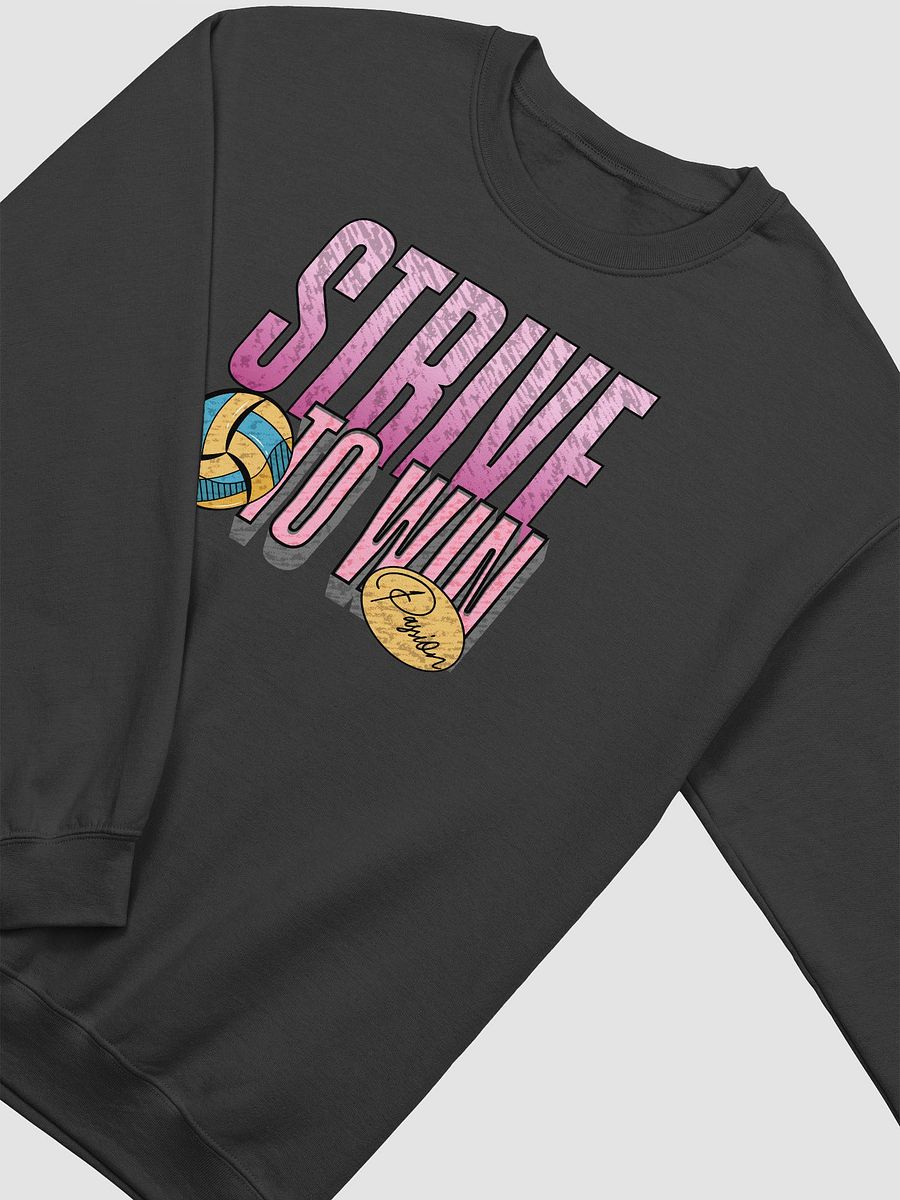 Strive To Win Passion Volleyball Crewneck Sweatshirt product image (2)