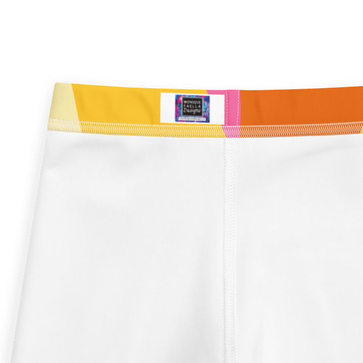 🎨Girls’ | Little Kids | Cape Cuties by BRN.2C.C.™| Leggings 💫| Pink Logo on Bright Sunshine product image (2)