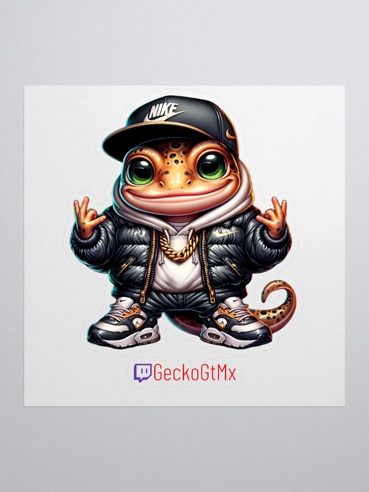 Baby Street Gecko Kiss Cut Stickers product image (1)