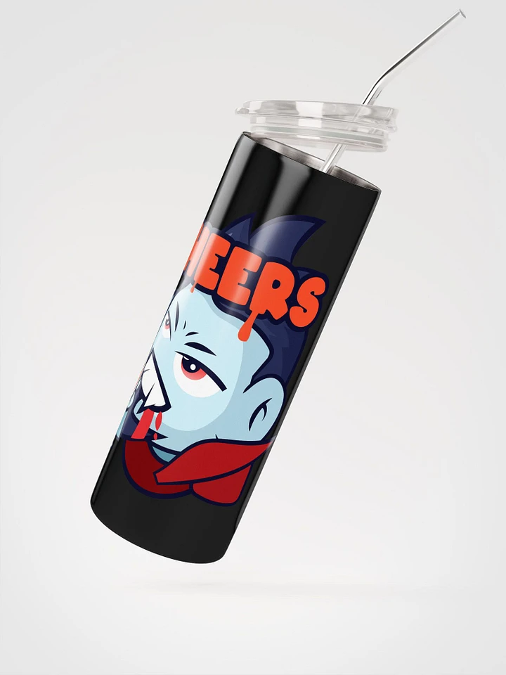 DRACULA CHEERS STAINLES STEEL TUMBLER product image (2)