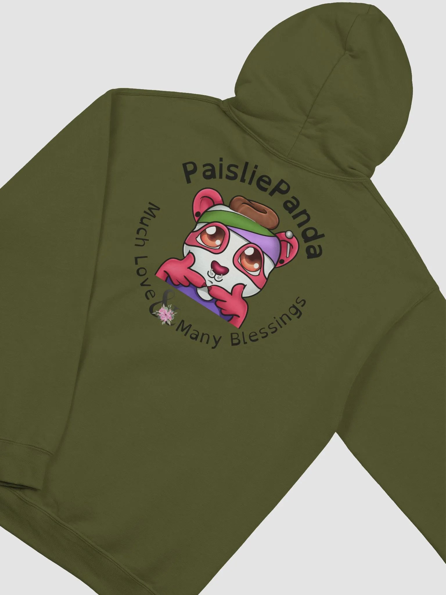 PaisliePanda UwU Hoodie w/ Dark Text product image (33)