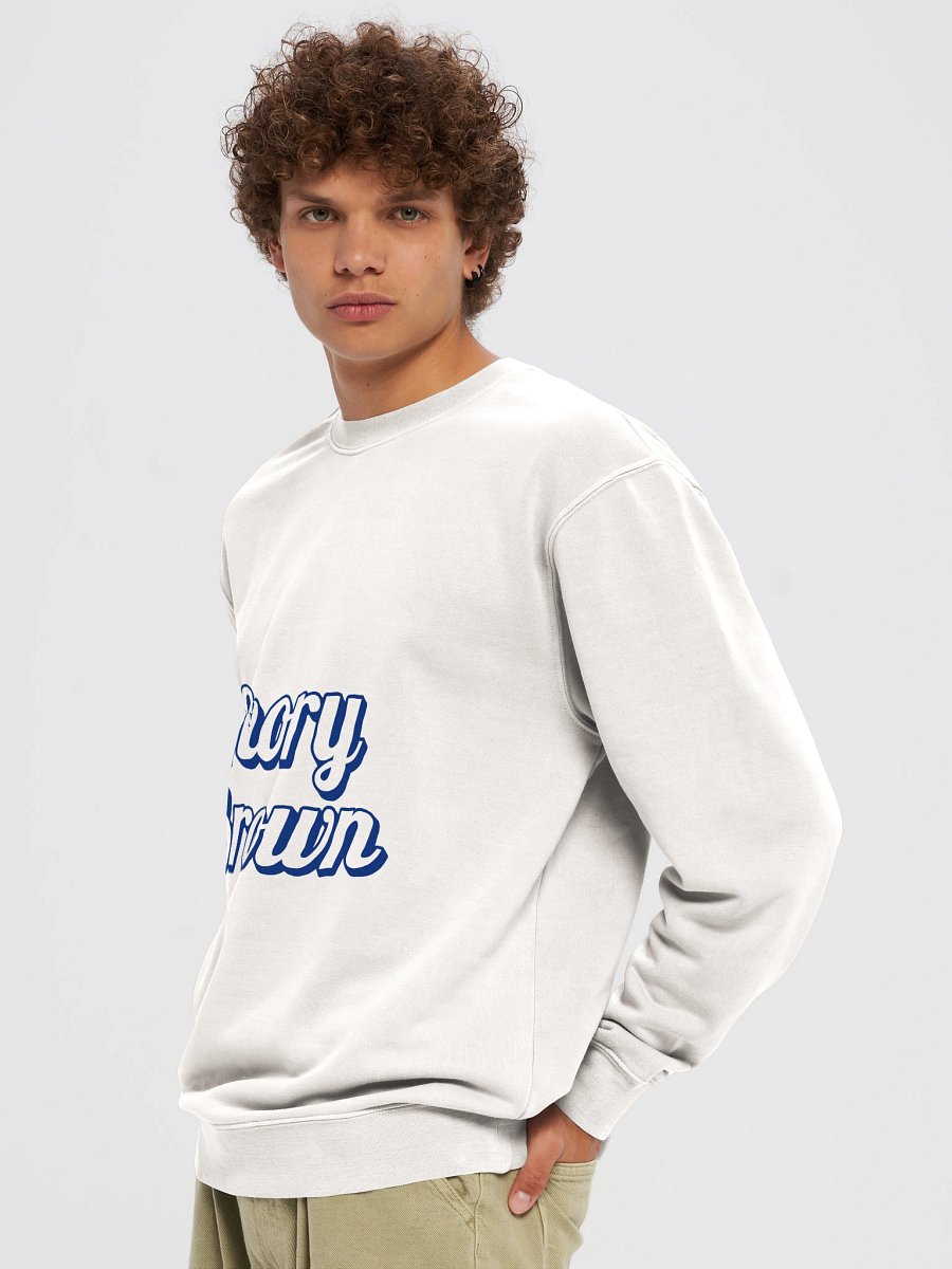 Emory Brown Outlined Crew Neck product image (53)