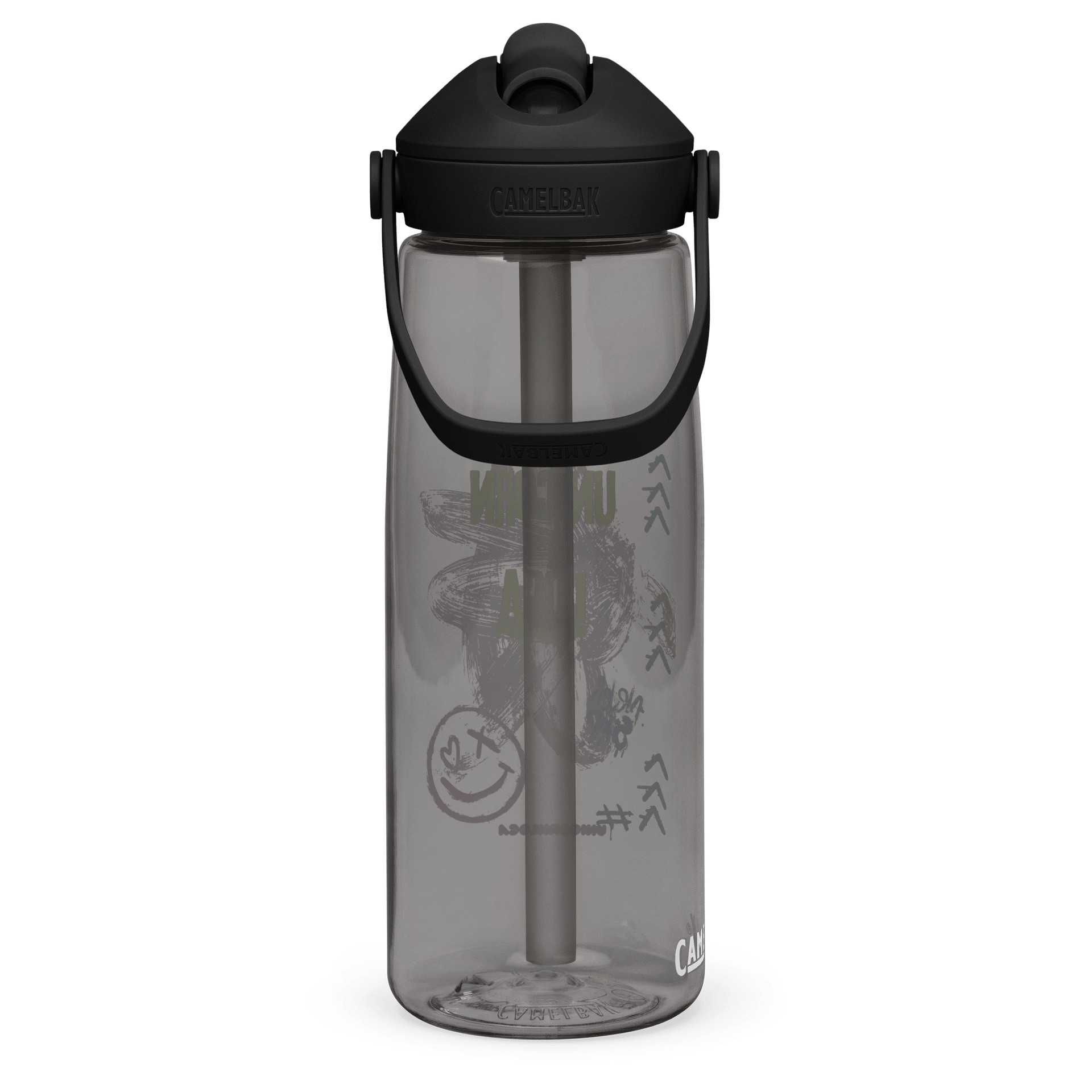 UNICORN LOCA Graffiti Flip Straw Water Bottle product image (4)