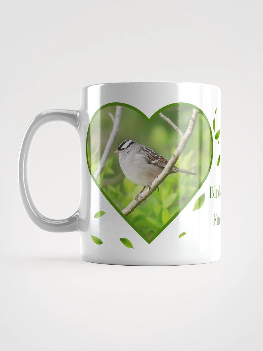 White-Crowned Sparrow Bird Wildlife Photography Mug product image (7)