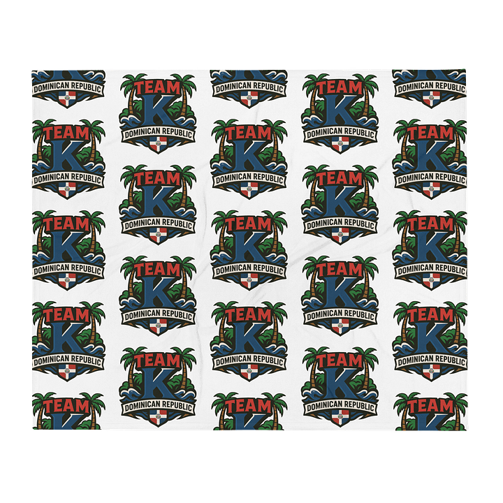 TEAM K Dominican Republic Blanket product image (2)