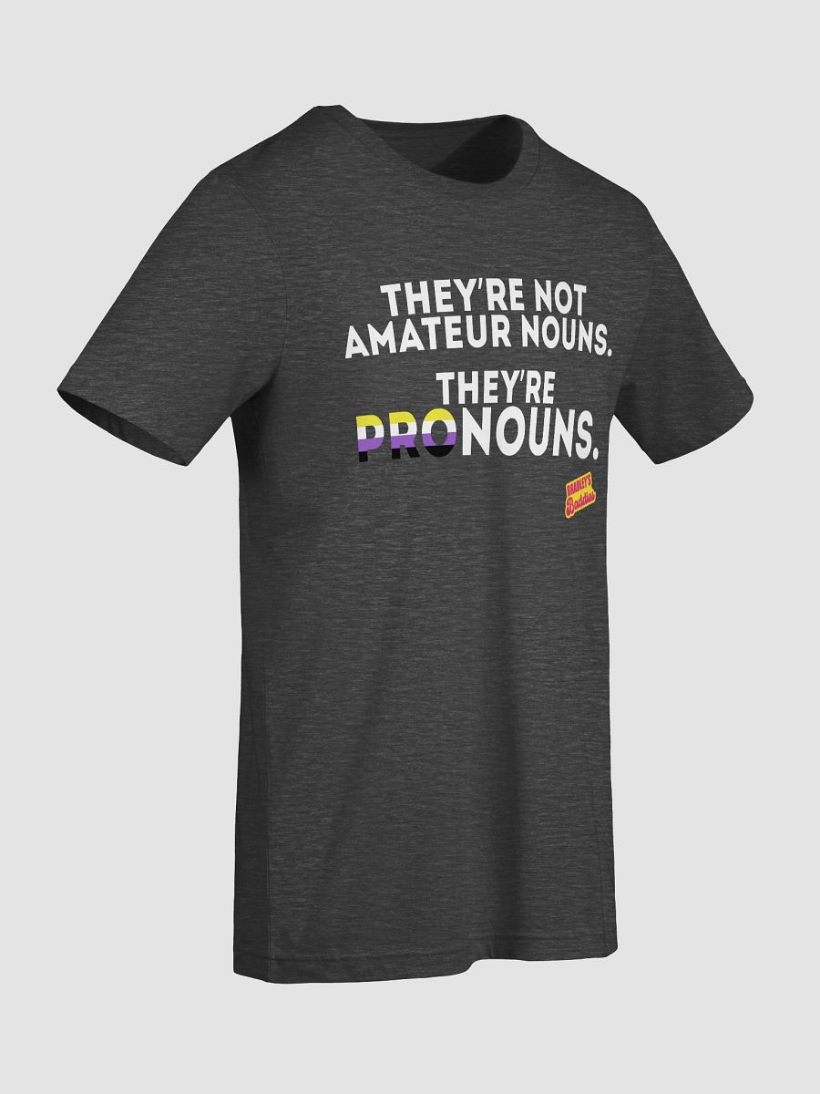 Pronouns Non-Binary Tee product image (63)