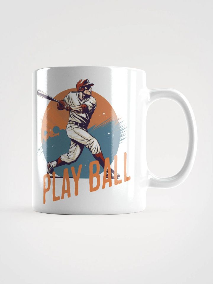 Mug with Baseball player product image (1)