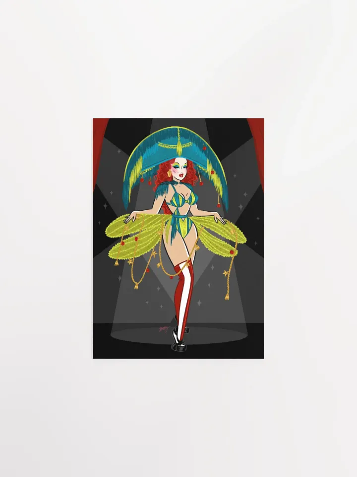 Chappell Roan SNL art print product image (1)