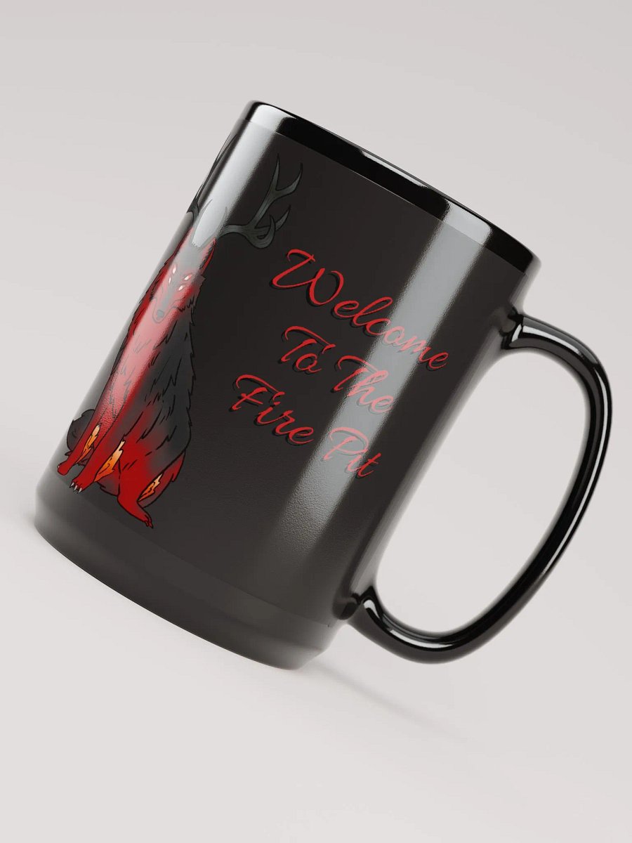 Black Glossy Mug - Welcome To The Fire Pit product image (4)