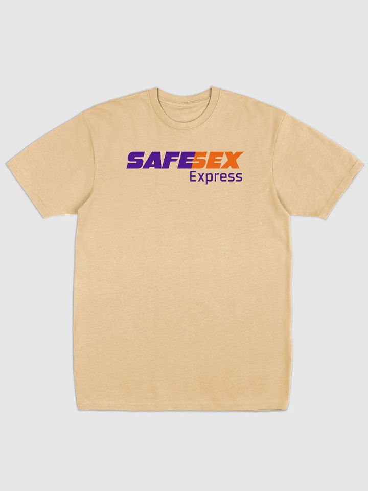 Safe Sex Vintage Gold T-Shirt product image (1)