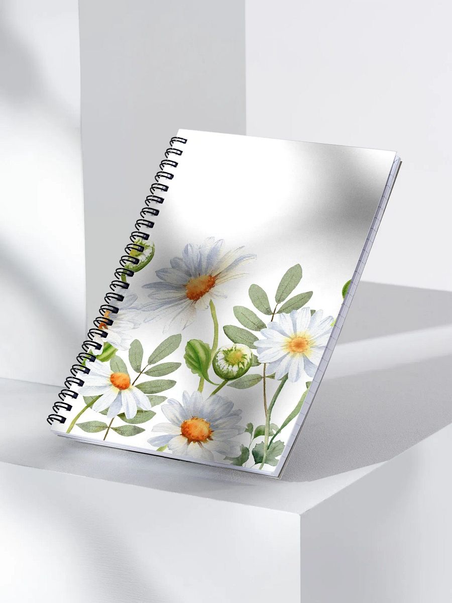 Daisy Spiral Notebook product image (3)