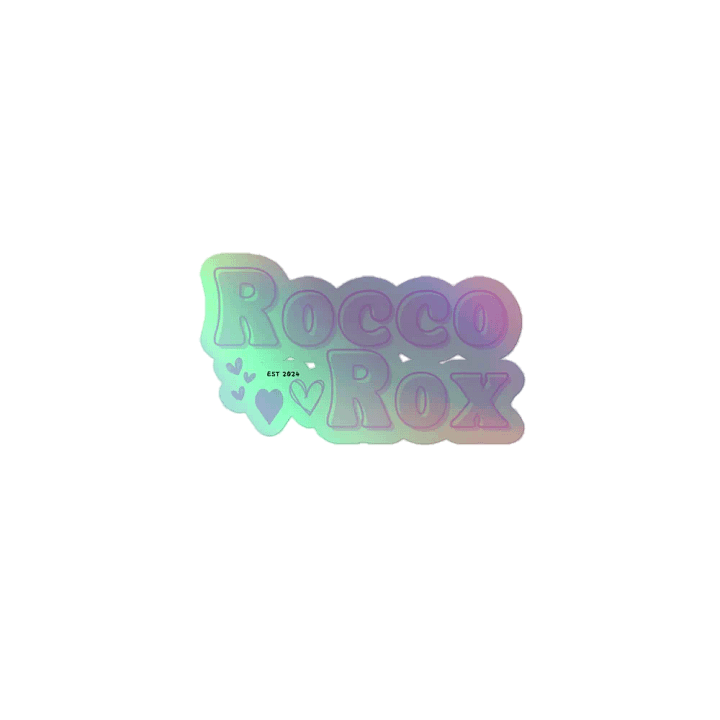 RoccoRox Holographic Sticker product image (1)
