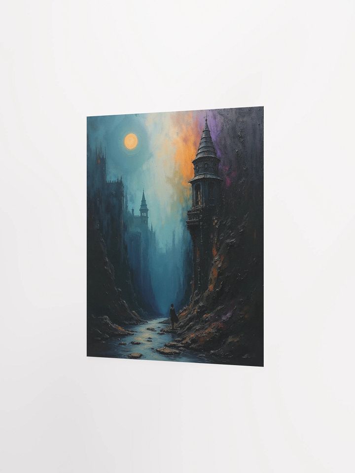 The Path Between Shadows Matte Poster product image (9)