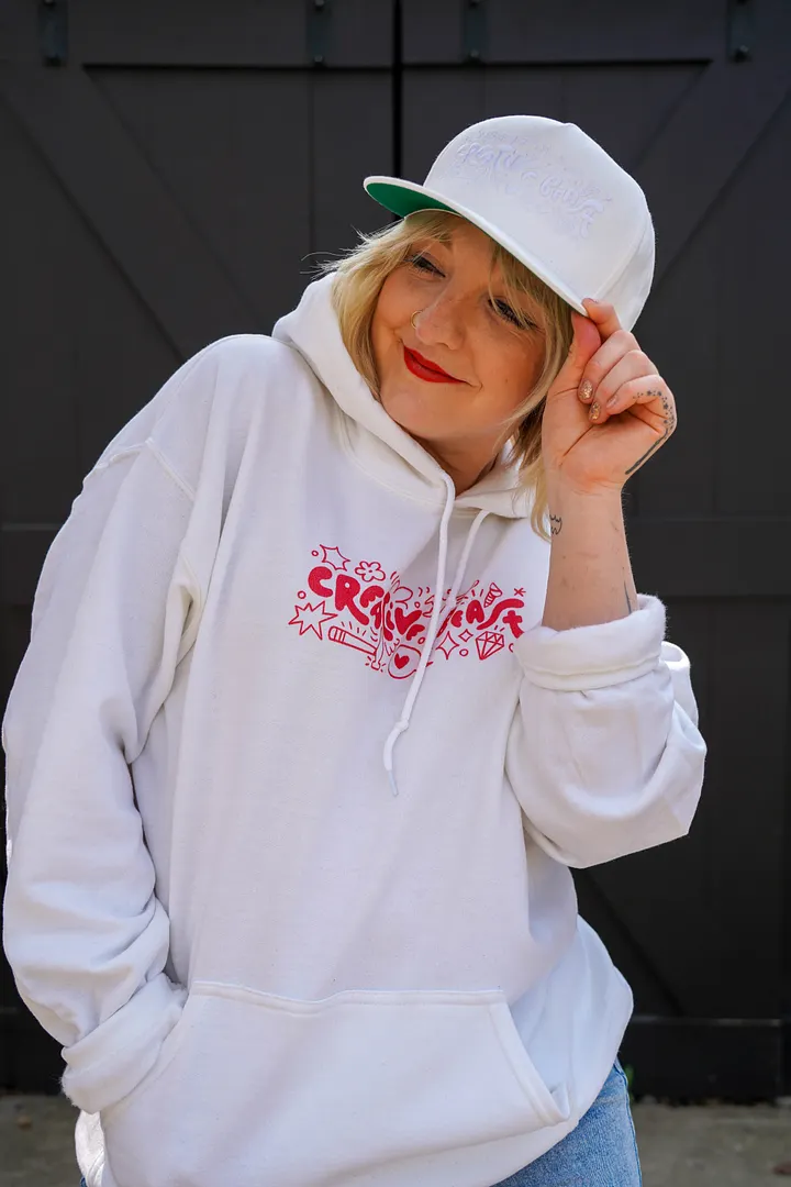 CREATIVE BEAST SNAPBACK - White Canvas product image (2)