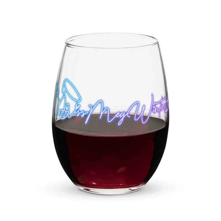 Meg's Signature Stemless Wine Glass product image (1)