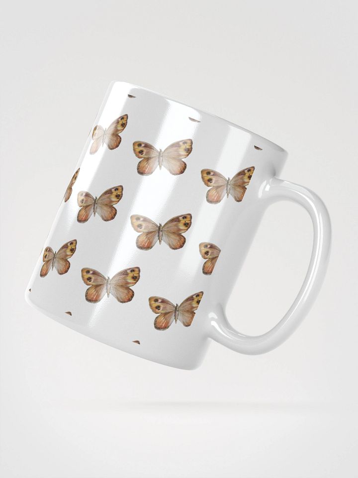 Butterfly Vision White - Glossy Mug product image (4)