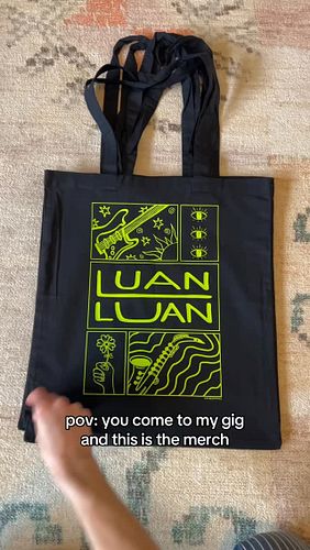 Music 🤝 merch - designed by @maiaroman_design, printed at home by hand with all the love and time. Also available on my Bandc...