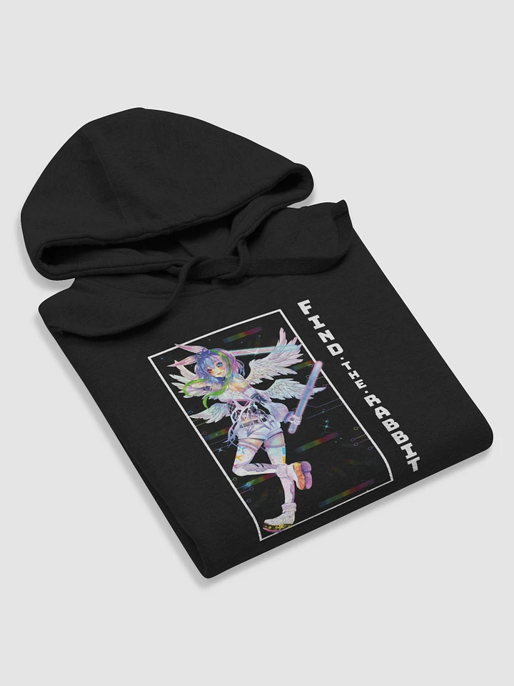 VTuber Digital Glitch Unisex Hoodie + Printed Sleeve product image (2)