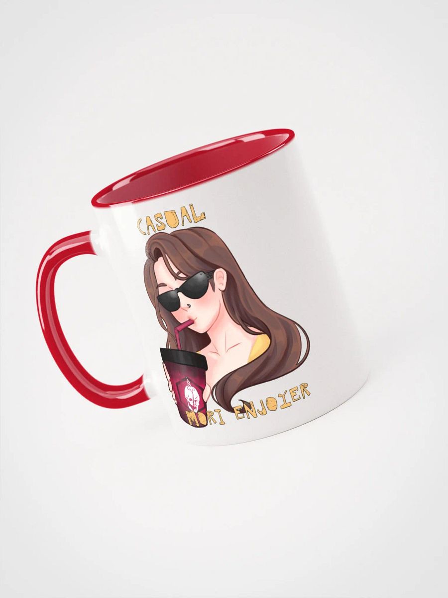 Casual Mori Enjoyer Mug - Red product image (3)