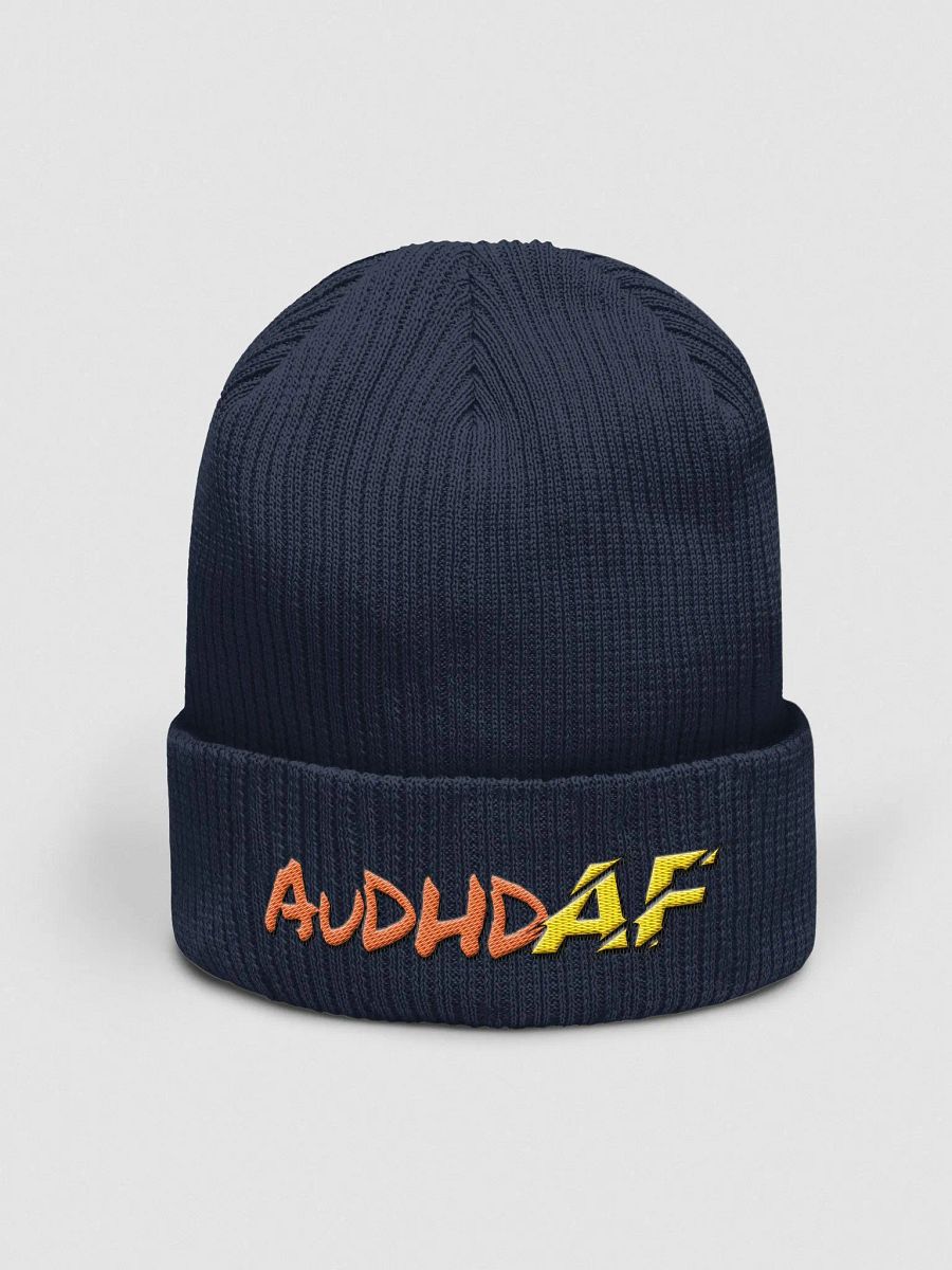 AuDHD AF Organic Beanie product image (3)